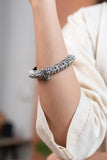 Vintage Silver Gleam Bangles - Artyaah