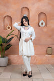 Elegant Touch Handwork Short Kurti - Artyaah