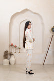 Khadi Cotton Embroidery Co-Ord Set - Artyaah