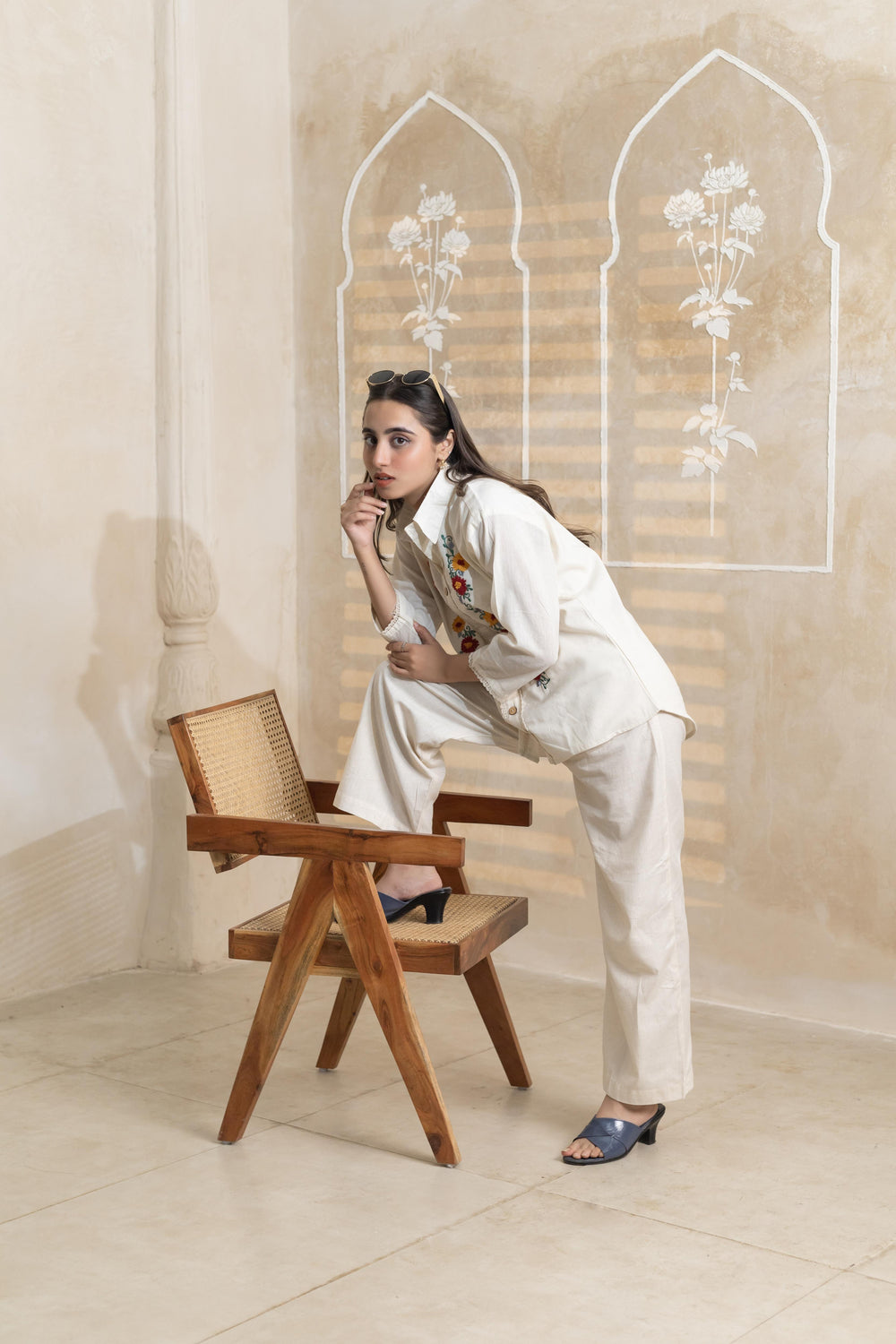 Pure Cotton Beige Shirt - Artyaah