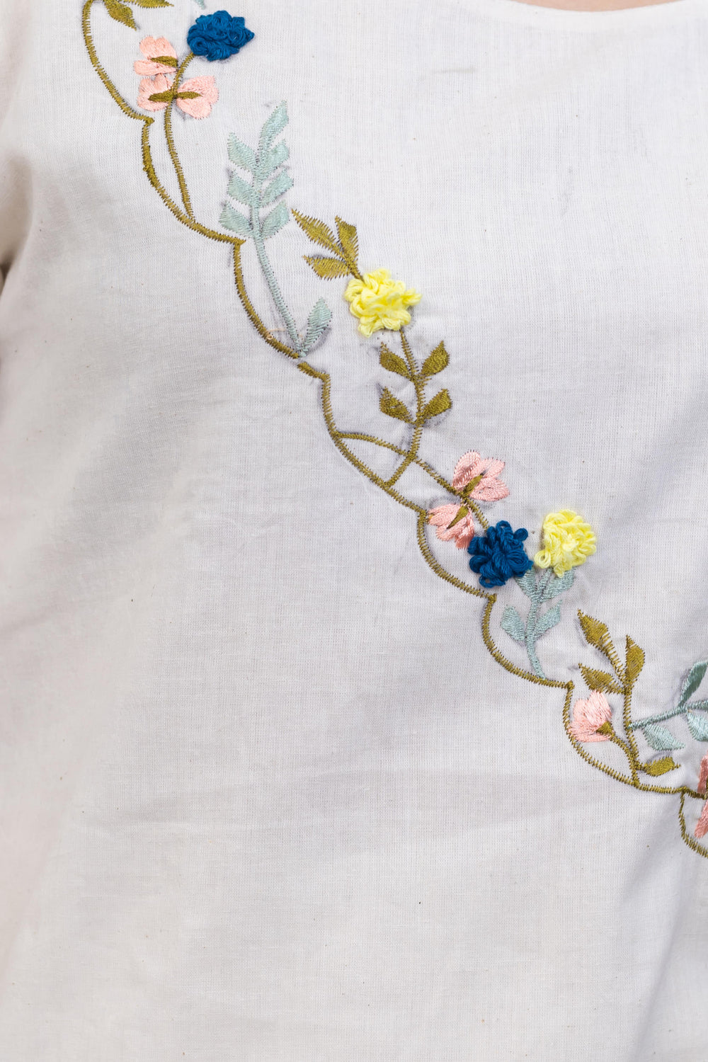 Handcrafted Grace Kurti - Artyaah