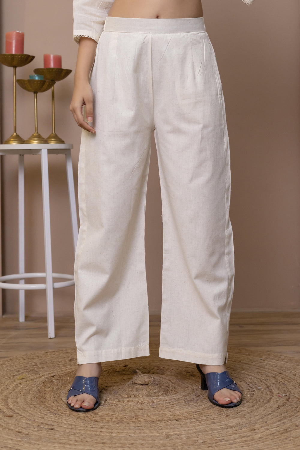 Trending Button Pants - Artyaah