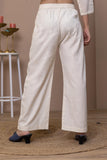 Plain Slit Pants - Artyaah