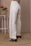Plain Slit Pants - Artyaah