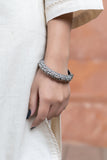 Vintage Silver Gleam Bangles - Artyaah