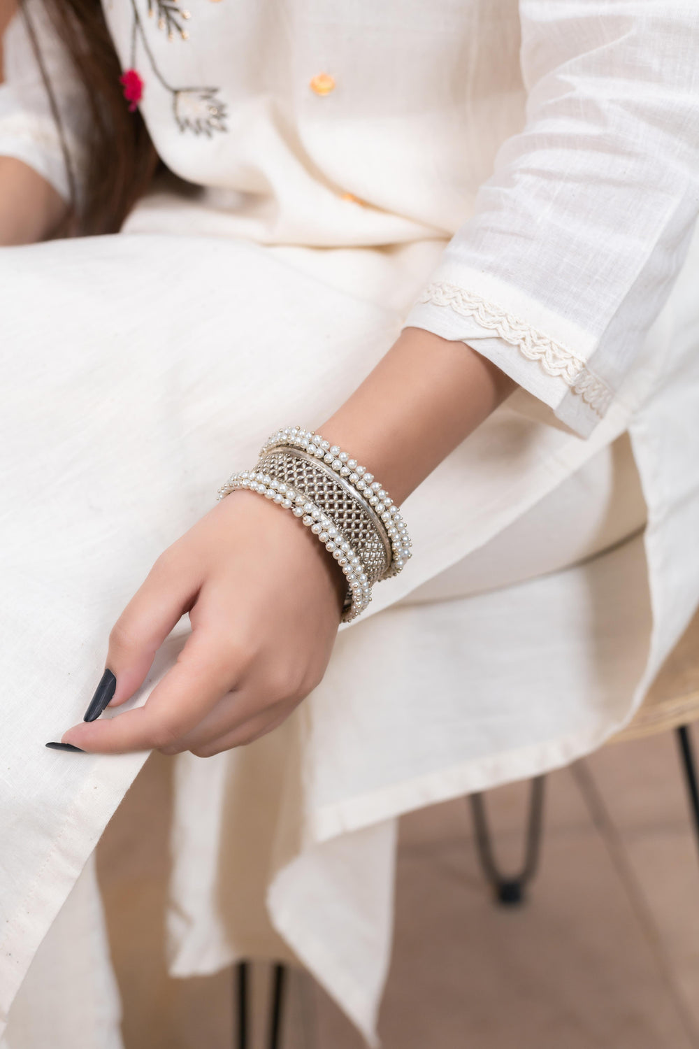 Radiant Mist Bangles - Artyaah