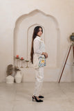 Pure Style Hand Embroidered Co-Ord Set - Artyaah