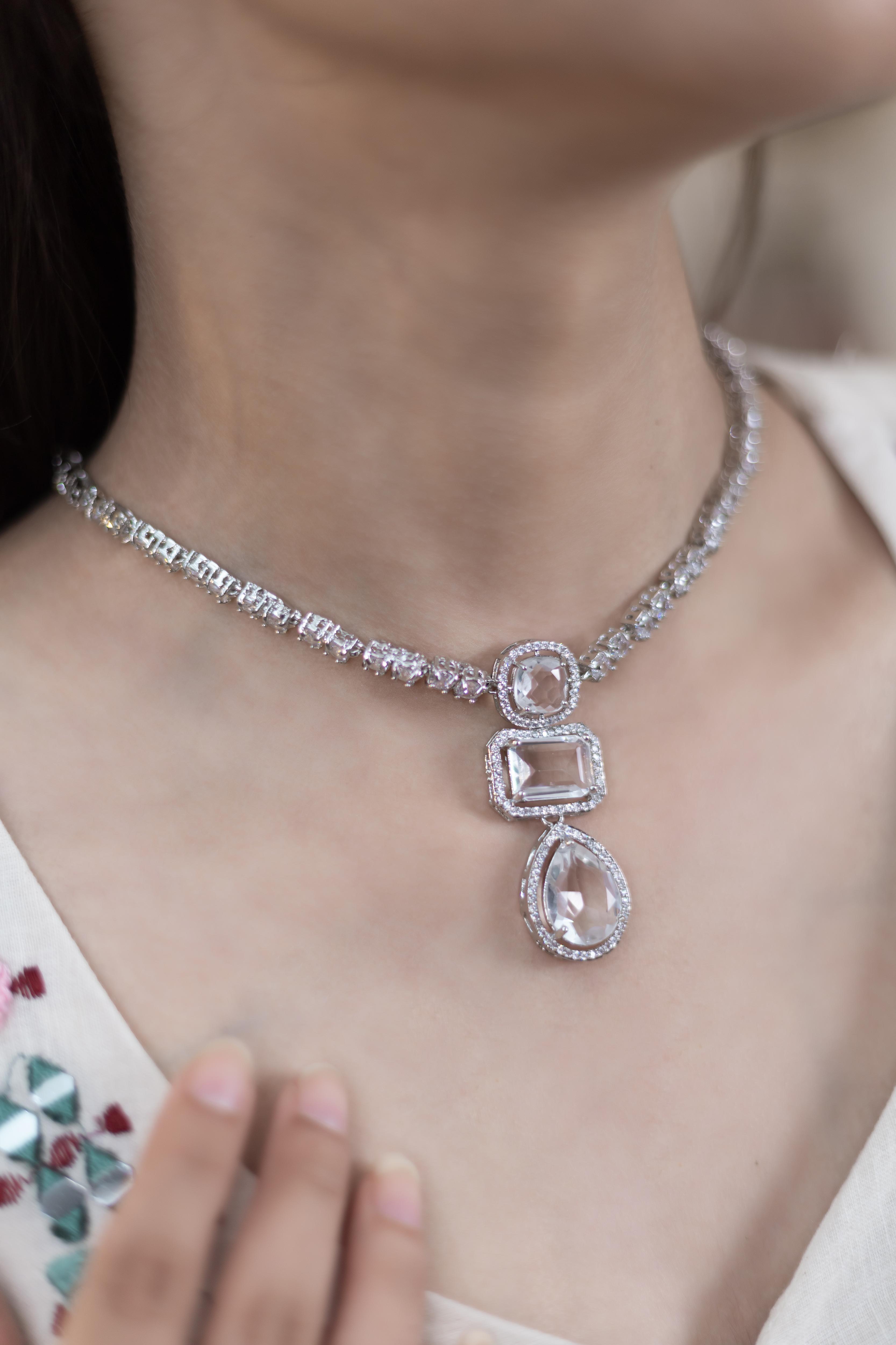 Trending American Diamond Set