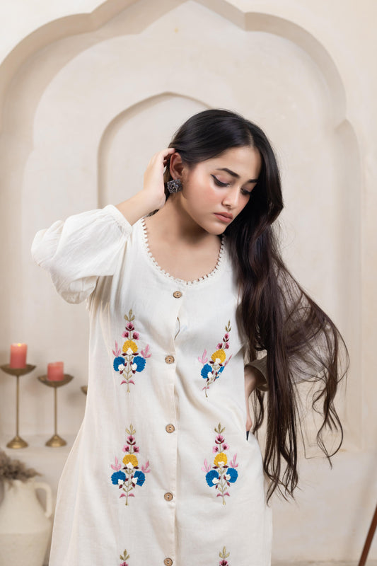 Elegant German Silver Earrings - Artyaah