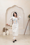 Classic Beige Kurti Pant Set - Artyaah