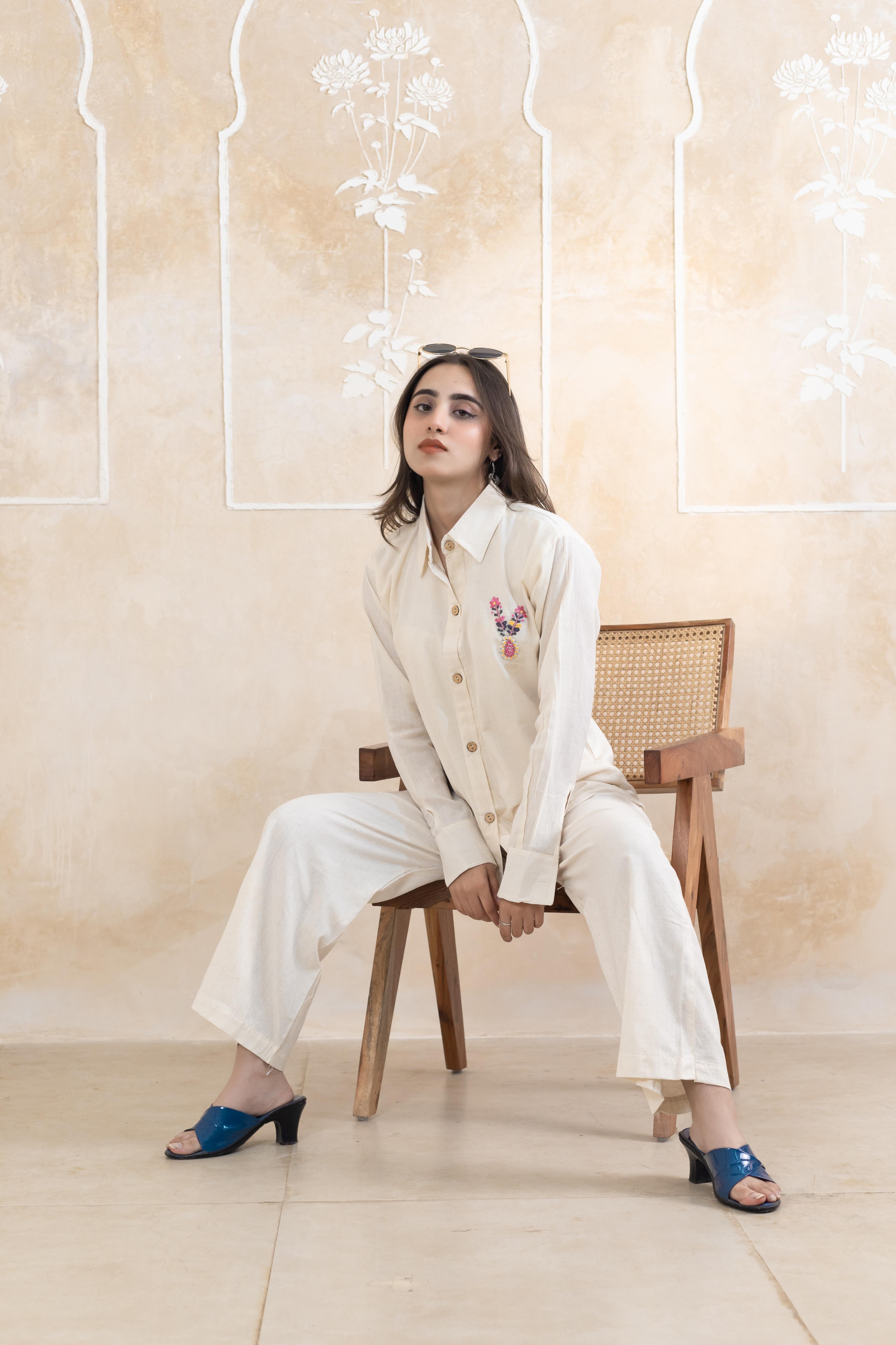 Everyday Wear Beige Shirt - Artyaah