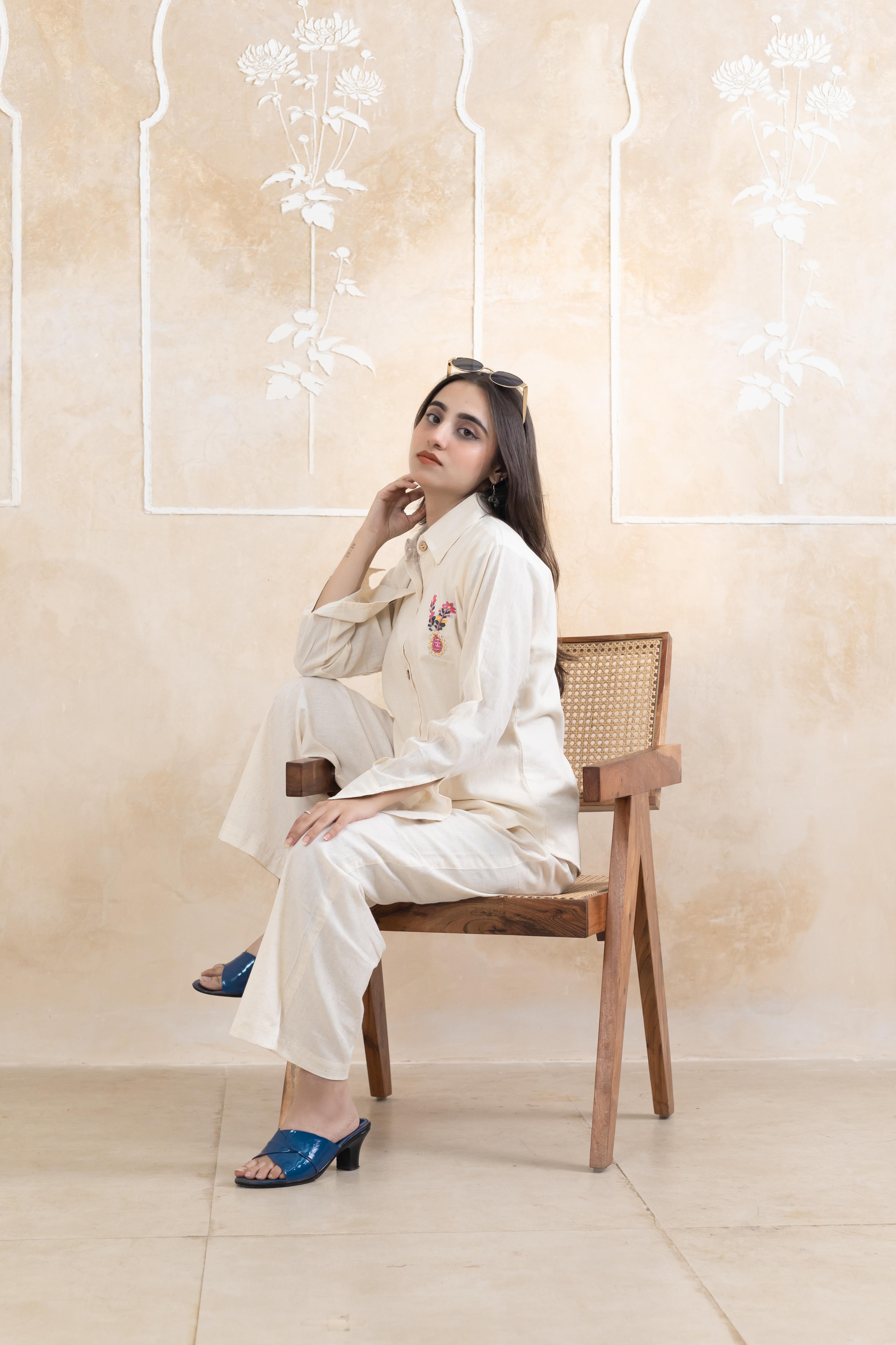 Everyday Wear Beige Shirt - Artyaah