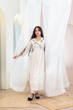 Beige Comfort Long Dress - Artyaah