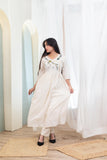 Beige Comfort Long Dress - Artyaah