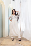 Beige Comfort Long Dress - Artyaah